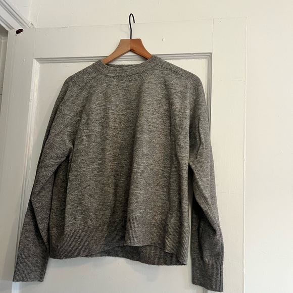 MANGO GREY SWEATER - Picture 1 of 3